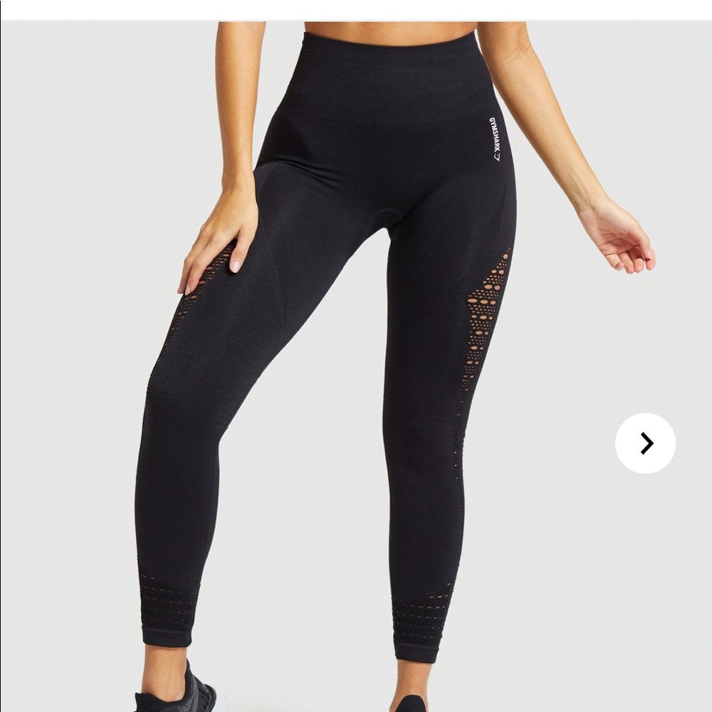 Gymshark black leggings / size M